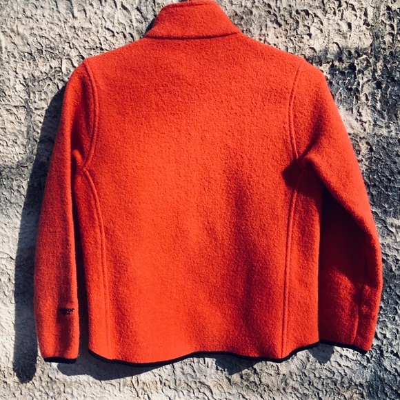 Jacket Woolrich Orange Cropped Zip Up - Picture 2 of 8